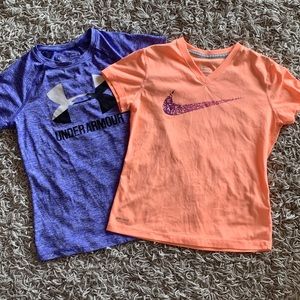 Girls active t-shirts